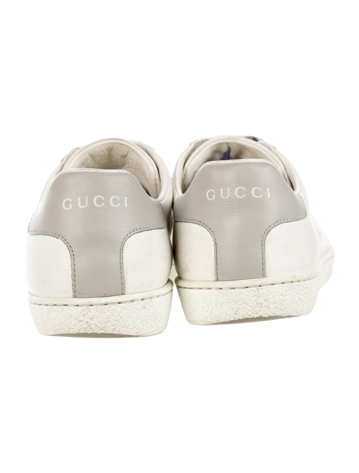 Gucci Interlocking G Logo Leather Sneakers